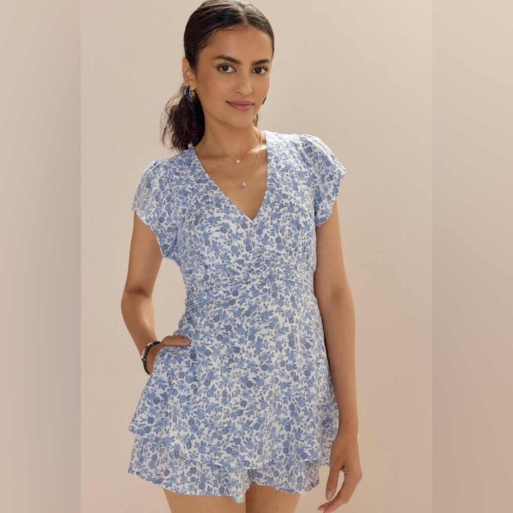 Francesca’s Eleanor Floral Romper